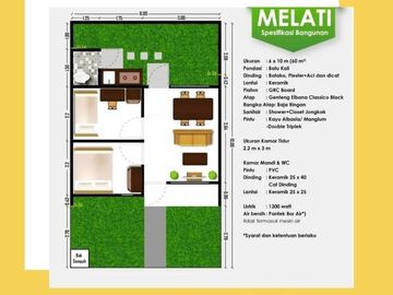 RUMAH SUBSIDI SIAP HUNI DI TANGERANG, DP DAN ANGSURAN RINGAN