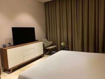 Dijual Saumata Apartment Alam Sutera Tangerang Selatan 2 Bedroom Lantai 6 Semi Furnished Lokasi Strategis Pool View