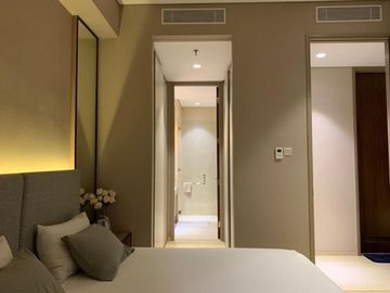 Dijual Saumata Apartment Alam Sutera Tangerang Selatan 2 Bedroom Lantai 6 Semi Furnished Lokasi Strategis Pool View