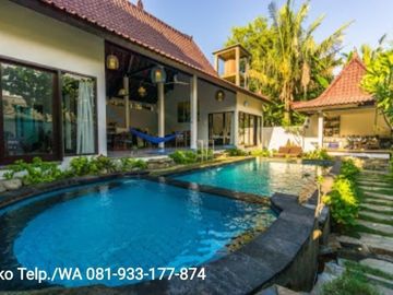 Dijual Cepat Private Villa Dekat Pantai di Gili Trawangan