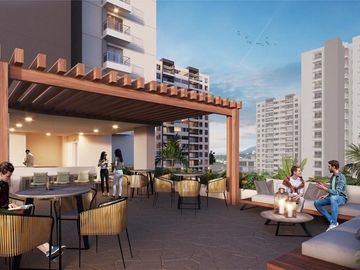 apartamento en venta en valle del lili. Cod V18303