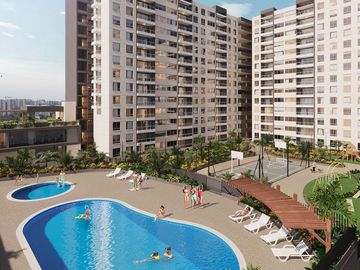 apartamento en venta en valle del lili. Cod V18303