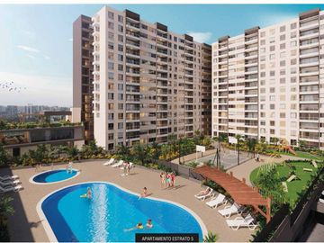 apartamento en venta en valle del lili. Cod V18303