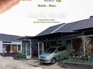 Rumah cluster pinggir jalan raya babelan bekasi utara