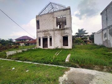 Rumah Syariah 2 Lantai Gratis Canopy, Hamparan Sawah & view gunung Salak Bogor