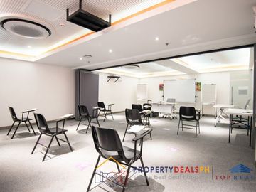 Fully Fitted, Interior Decorated Office Space For Sale at Aspire Tower, Nuvo City Quezon City