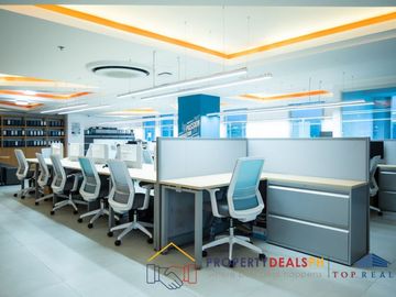 Fully Fitted, Interior Decorated Office Space For Sale at Aspire Tower, Nuvo City Quezon City