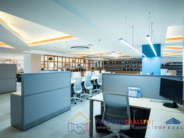 Fully Fitted, Interior Decorated Office Space For Sale at Aspire Tower, Nuvo City Quezon City