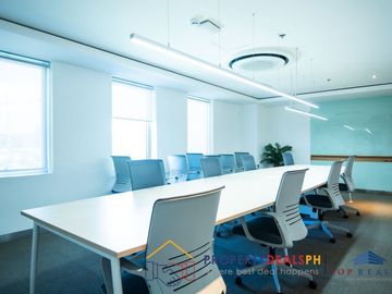 Fully Fitted, Interior Decorated Office Space For Sale at Aspire Tower, Nuvo City Quezon City