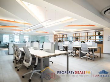 Fully Fitted, Interior Decorated Office Space For Sale at Aspire Tower, Nuvo City Quezon City