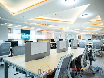 Fully Fitted, Interior Decorated Office Space For Sale at Aspire Tower, Nuvo City Quezon City