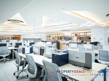 Fully Fitted, Interior Decorated Office Space For Sale at Aspire Tower, Nuvo City Quezon City