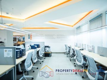 Fully Fitted, Interior Decorated Office Space For Sale at Aspire Tower, Nuvo City Quezon City