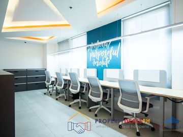 Fully Fitted, Interior Decorated Office Space For Sale at Aspire Tower, Nuvo City Quezon City