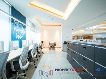Fully Fitted, Interior Decorated Office Space For Sale at Aspire Tower, Nuvo City Quezon City