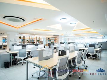 Fully Fitted, Interior Decorated Office Space For Sale at Aspire Tower, Nuvo City Quezon City
