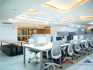 Fully Fitted, Interior Decorated Office Space For Sale at Aspire Tower, Nuvo City Quezon City