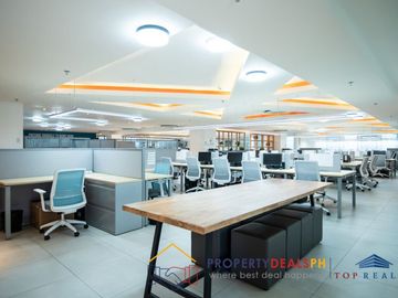 Fully Fitted, Interior Decorated Office Space For Sale at Aspire Tower, Nuvo City Quezon City