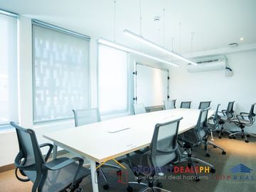 Fully Fitted, Interior Decorated Office Space For Sale at Aspire Tower, Nuvo City Quezon City