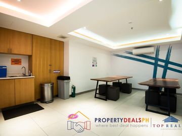 Fully Fitted, Interior Decorated Office Space For Sale at Aspire Tower, Nuvo City Quezon City