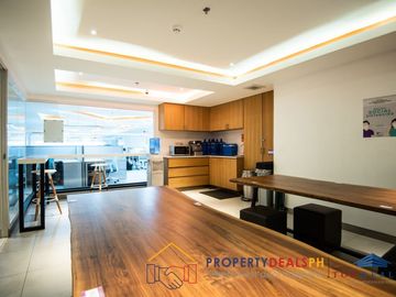 Fully Fitted, Interior Decorated Office Space For Sale at Aspire Tower, Nuvo City Quezon City
