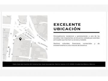 Preventa de Departamentos Nuevos en San José Insurgentes