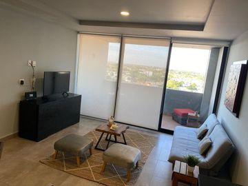 Departamento en Renta, 2 recámara,  Amueblado en BUYAN, Montes de Amé
