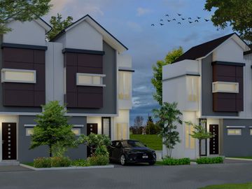 Rumah 2 Lantai Harga 1 Lantai Termurah di Malang