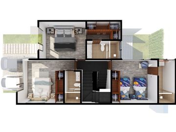 Casa en venta en Coyoacán Barrio del niño Jesús  Nueva en condominio