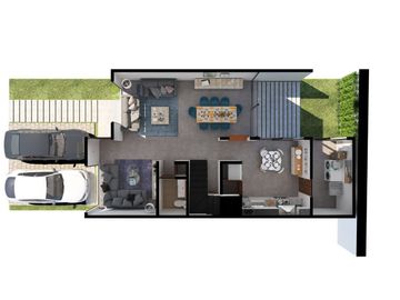 Casa en venta en Coyoacán Barrio del niño Jesús  Nueva en condominio