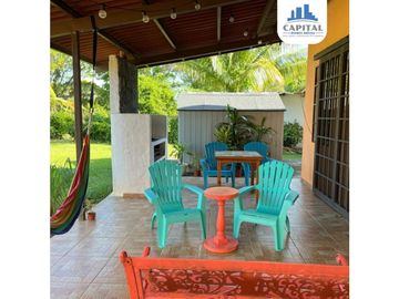 SE VENDE CASA CON TERRENO RANCHO LOS SUEÑOS - ESPAVE CHAME