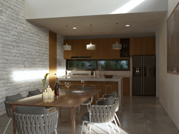 Casa en Venta en Mérida, Privada Rocio Country Living (Mod.270)