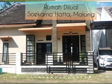 Rumah murah dekat kampus UNIVERSITAS BRAWIJAYA dijual di sukarno hatta kota Malang