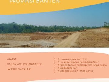 Tanah Kavling Murah Palima Kota Serang