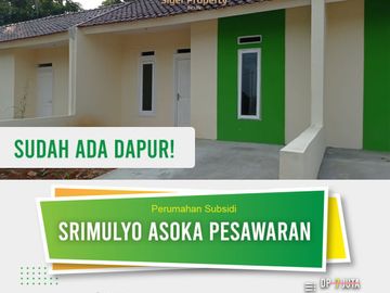 Rumah subsidi kamar 2 di jalan Utama Pesawaran