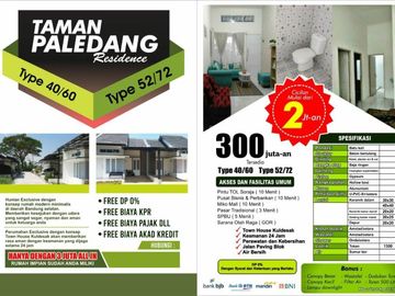 Cluster Town House Kuldesak, Diskon 25 Juta, Dekat PT.Eigerindo; Katapang