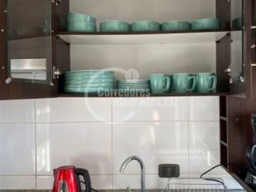 Departamento amoblado en venta de 1 dorm. en Santiago