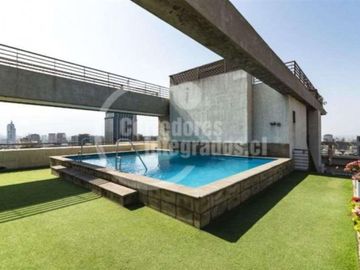 Departamento amoblado en venta de 1 dorm. en Santiago
