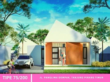Rumah Inden Cepat di Tengah Kota Tanjung Pinang Bisa Inhouse