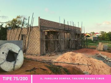 Rumah Inden Cepat di Tengah Kota Tanjung Pinang Bisa Inhouse