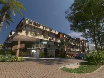 Departamento con alberca privada lock off, en Aldea Zama venta.