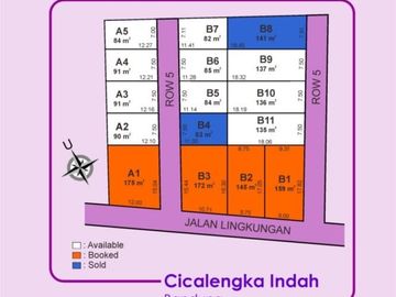 Akses Mudah Kapling Tanah Cicalengka Bandung 100 Jutaan