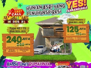 Perumahan Dekat Tol Lingkar Timur - ON SALE! Diamond Village Juanda 3, Rumah Harga Akhir Tahun Segera Miliki