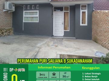 perumahan subsidi 2 kamar di bandar Lampung