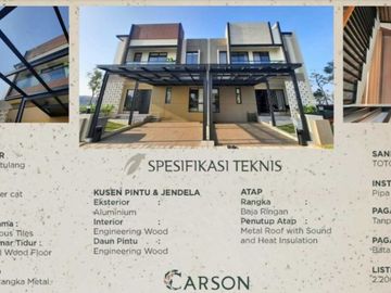 Cluster carson summarecon Serpong at scientia Garden