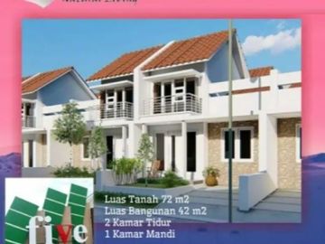 Rumah Green Lake Wonorejo Rungkut Free PPN, BPHTB Bisa KPR