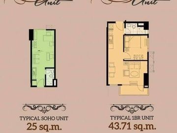 1BR/Studio unit in Manila near UP, PGH , Robinsons mall, LRT1