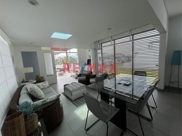 ¡Vendo Linda Casa De Playa Amoblada En Condominio Puerto Madero Km 89 Panamericana Sur!