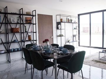 Pent house con Roof garden frente a Moscati Juriquilla Qro. E1