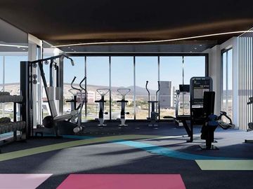 Pent house con Roof garden frente a Moscati Juriquilla Qro. E1